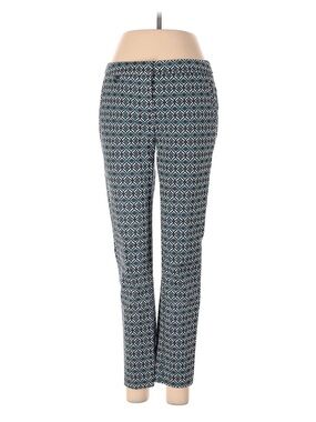 Adrianna Papell Tailored and Slim Straight Women’s Pants - Blue Geometric